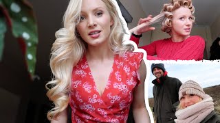 The sweetest Valentine’s Day (plus how I do my hair &amp; makeup) | Country Life Vlogs