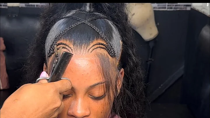 *MELTED*Water wave frontal wig install + style 🔥🔥|| transparent lace || wig from my company 💕