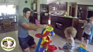Go! Go! Smart Wheels Ultimate Amazement Park Playset unboxing and playtime