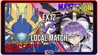 GraceNovamon vs Mastemon [Digimon TCG EX12 Locals Match] Match Commentary