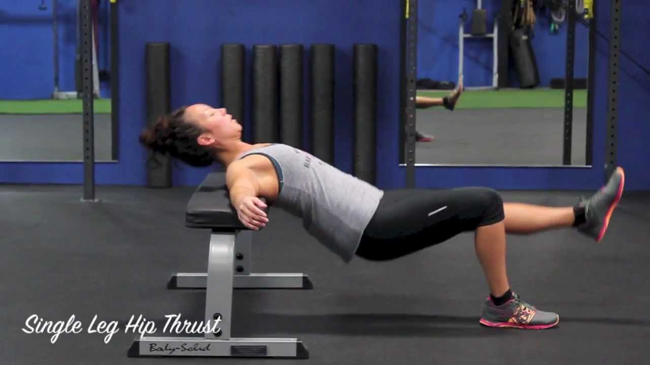 single leg hip thrust reign fitness performance youtube