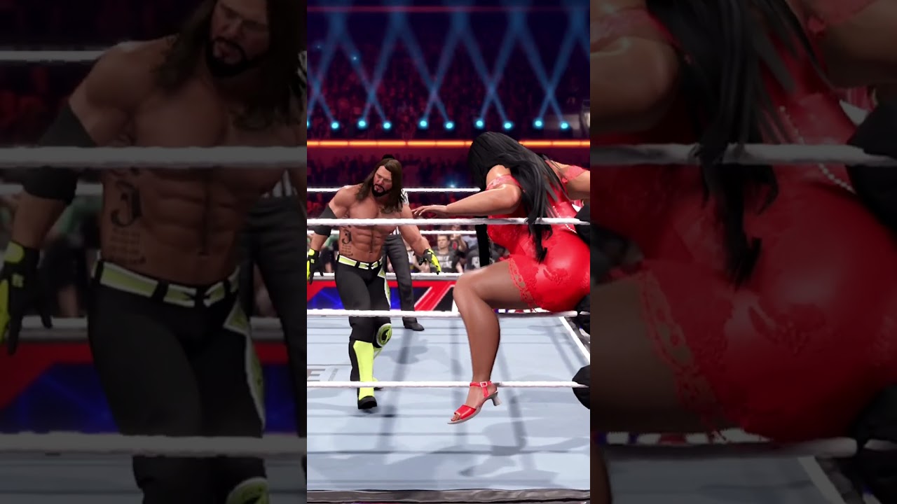 😈ФЕНОМЕНАЛЬНОЕ СРАЖЕНИЕ💥 Эй Джей Стайлз против Махиры | Геймплей WWE 2K25 