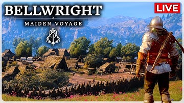 This Game is Actually REALLY Good! (Bellwright Maiden Voyage Update)