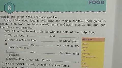 DAV Nahan Class-III Science Revision Lesson-8, Part-2