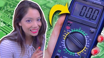 How to Use a Multimeter || Measure Voltage, Current, Resistance - EASY!