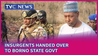 Full [Watch] 565 Repentant Insurgents Handed Over To Borno State Govt Guide