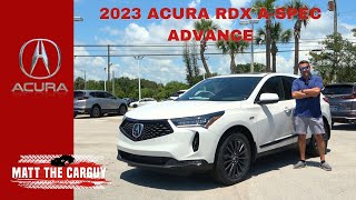 Is the 2023 Acura RDX ASpec Advance the best SUV money can buy? Detailed review and test drive.