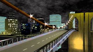 Bridge model using Blender.