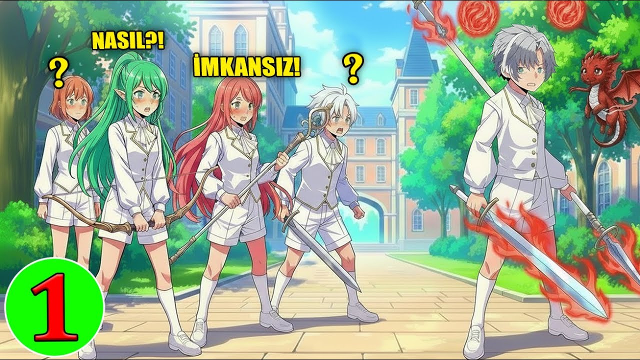 [Bölüm 1] Mızrak, Kılıç, Büyü ve Çağırma Dahisi Akademiyi Şoke Ettiğinde! - Manhwa Özeti