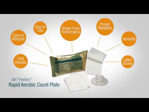 3M Petrifilm Rapid Aerobic Count Plates totalantal