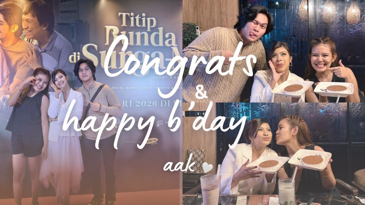 HAPPY BIRTHDAY & CONGRATS AAK