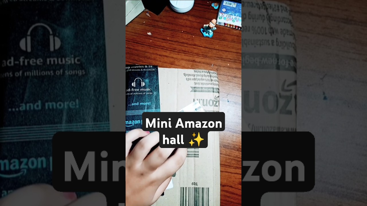 Unboxing a mini Amazon haul full of aesthetic finds! ✨ 💕📦