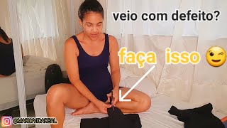 Salvando Uma Peça De Roupa Com Defeito .
