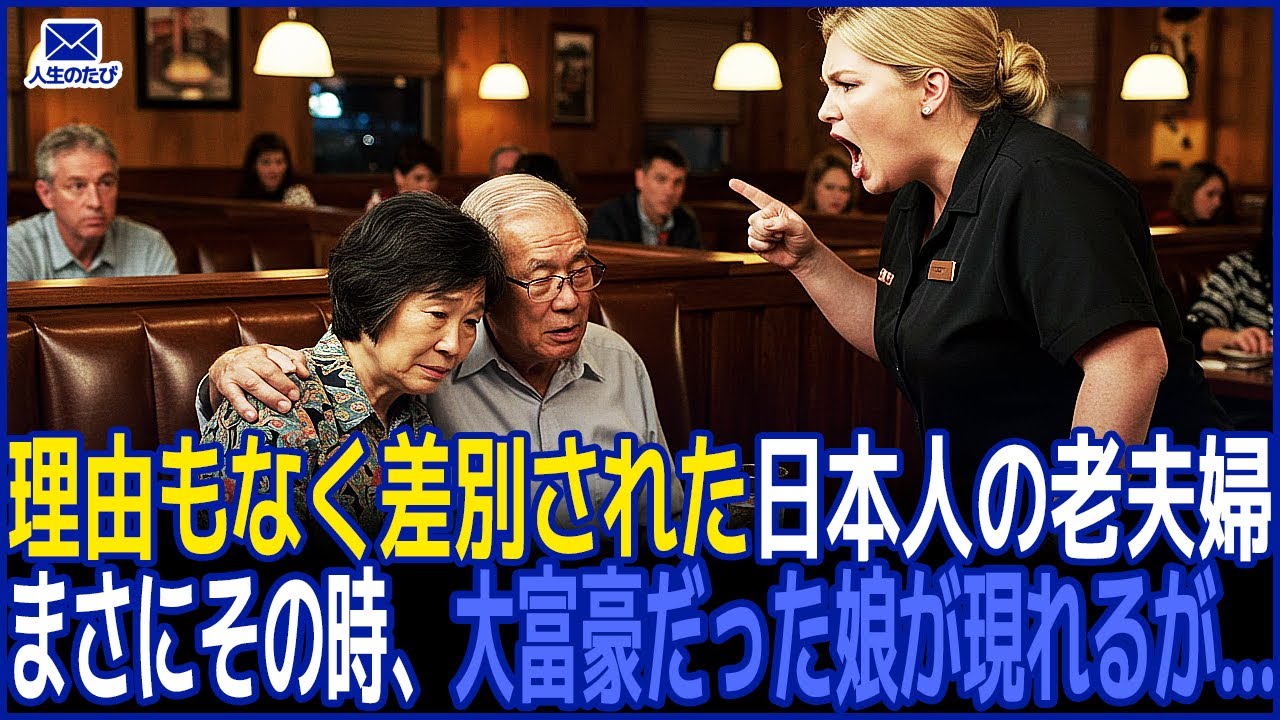 Outline Video 理由もなく差別された日本人の老夫婦に、まさにその時、大富豪だった娘が現れる…