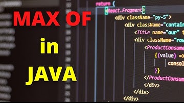 How To Find Maximum of Two Number In Java || Find Maxof in Java ||