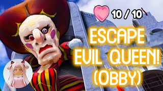ESCAPE EVIL QUEEN! (Obby) INSANE MODE + 10 HEARTS 💖 Roblox Gameplay Walkthrough No Death [4K]