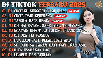 DJ TIKTOK TERBARU 2025 | DJ CINTAKU SUNGGUH LUAR BIASA🎵DJ CINTA DARI SEBERANG🎵| FULL ALBUM