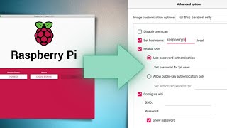 Raspberry Pi Hidden Settings - Setup Hostname, SSH and WiFi from the Pi Imager Application. screenshot 5