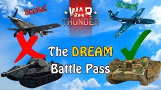 How a War Thunder Battle Pass SHOULD BE