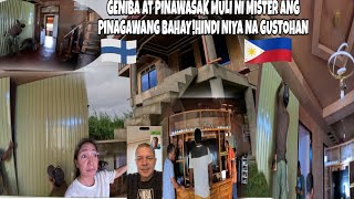 PINAWASAK AT PINABAGO NA NAMAN NI MISTER ANG PABAHAY SA PINAS+PINAY COUPLE IN FINLAND COUPLE🇵🇭❤️🇫🇮