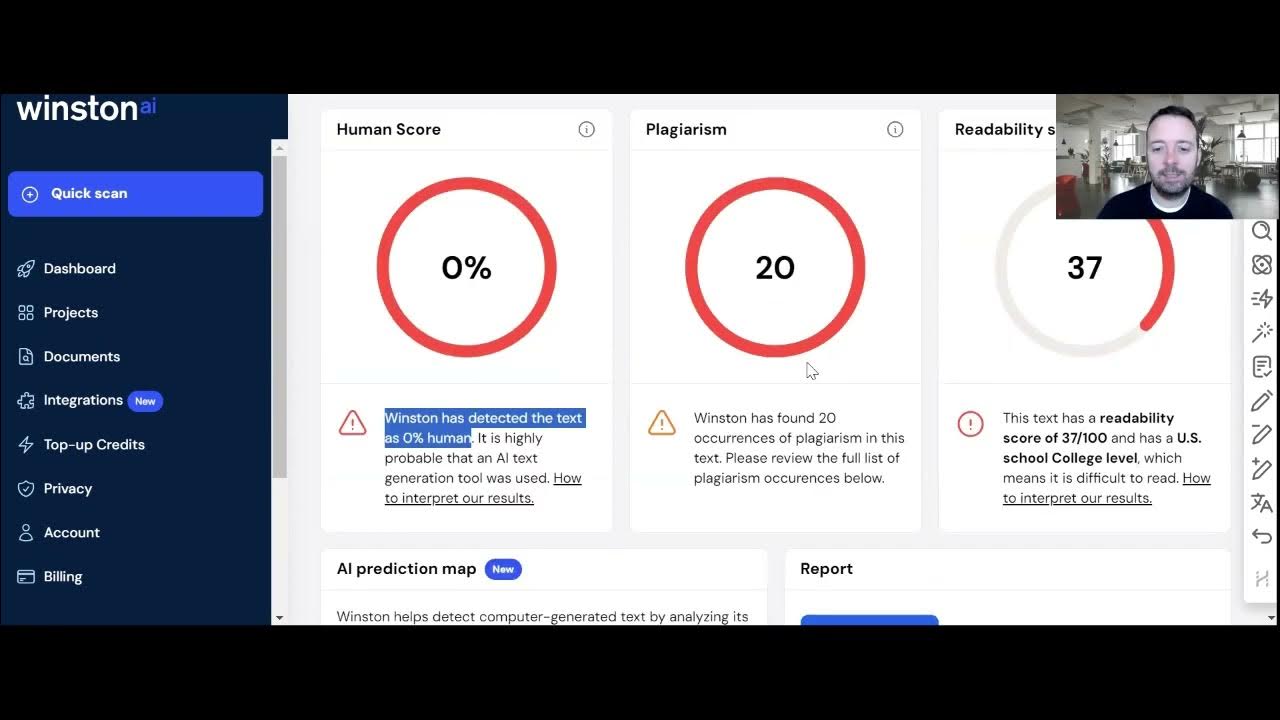 Winston AI Detector Tutorial