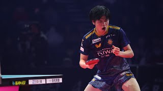 田中佑汰 スーパープレー&ヒーローインタビュー 琉球アスティーダ vs 金沢ポート ノジマTリーグ2023-2024 2023年12月24日 沖縄アリーナ【卓球Tリーグ公式】