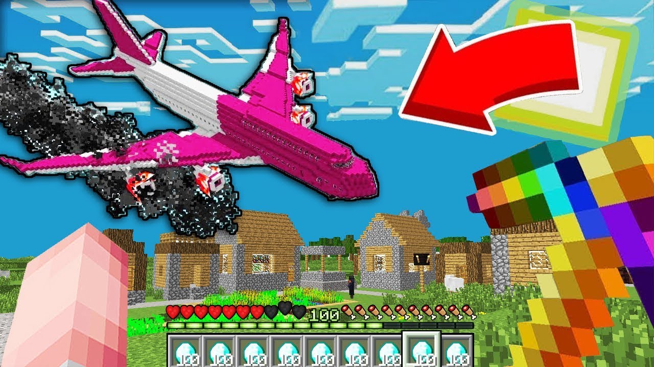 Карта для майнкрафт крушение самолета