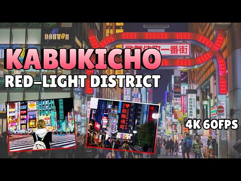 Kabukicho, Tokyo's Red-Light District | Love Hotels, Bars and Hostess Clubs | 4K 60FPS