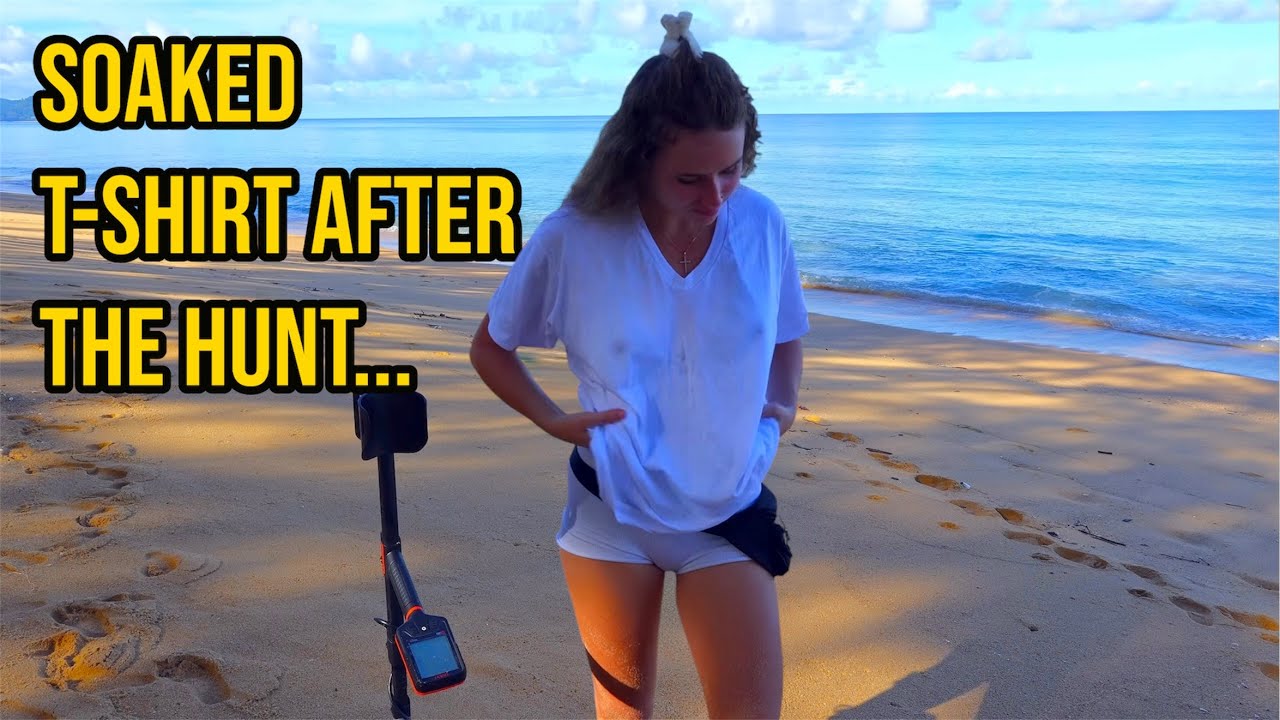 Metal Detecting Paradise | Thailand Beach Hunt Unearths Buried Treasure! 😱