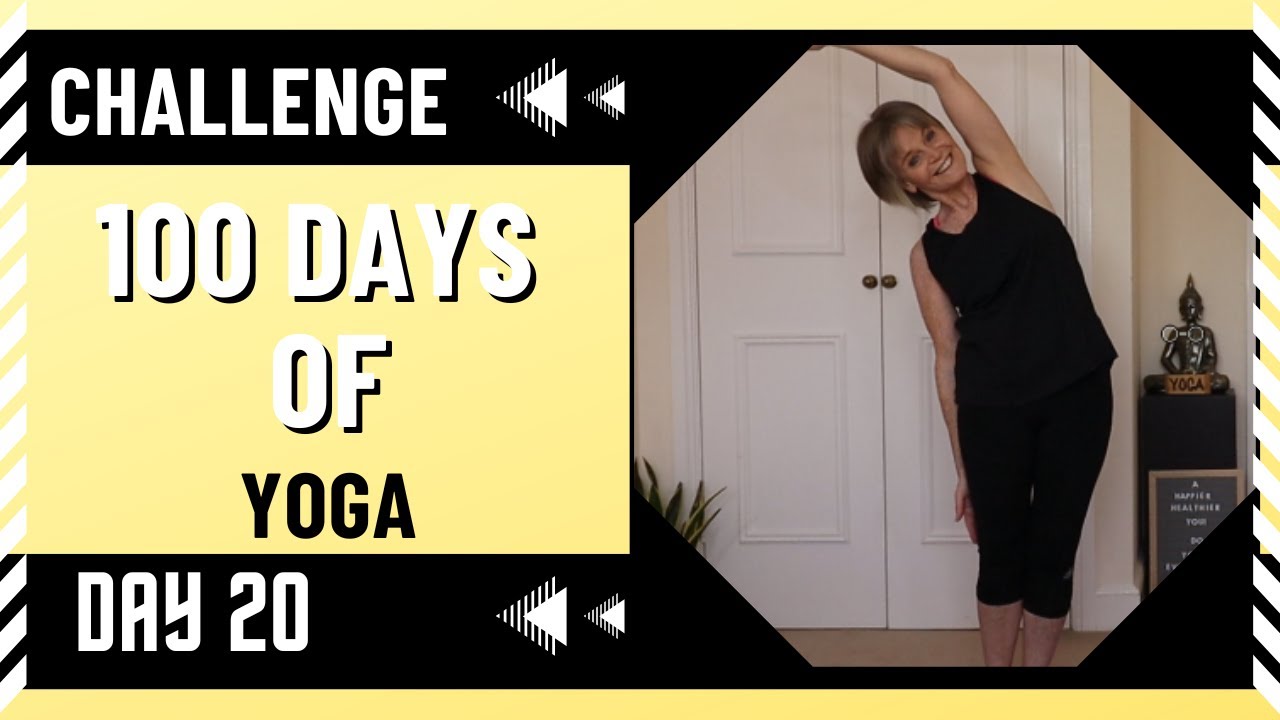 100 DAYS OF YOGA CHALLENGE | DAY 20 - YouTube