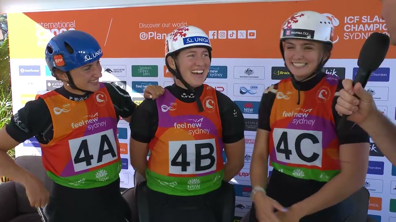 Kayak Teams Highlights / 2025 ICF Canoe-Kayak Slalom World Championships Sydney Australia