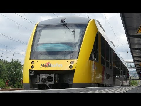 Bahnbetrieb in Siegen Hbf