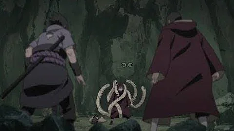 Sasuke dan Itachi VS Kabuto sage Mode Sub indo