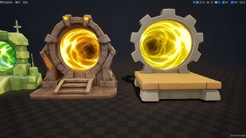 Mega Portal VFX Pack – Stylized & Sci-Fi Portals for Unreal Engine 5