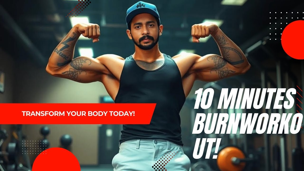 10 Minutes Full body Workout Burn fat - YouTube
