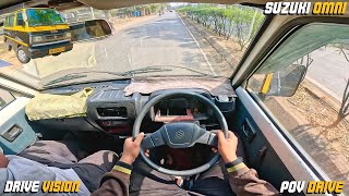 MARUTI SUZUKI OMNI : POV DRIVE | The Best Mini Taxi Drive Experience | #suzuki #omni #povdrive #asmr screenshot 4