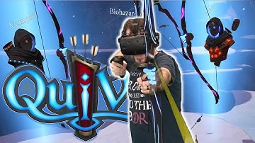 I FINALLY PLAYED IT! - Quivr Gameplay on the HTC Vive