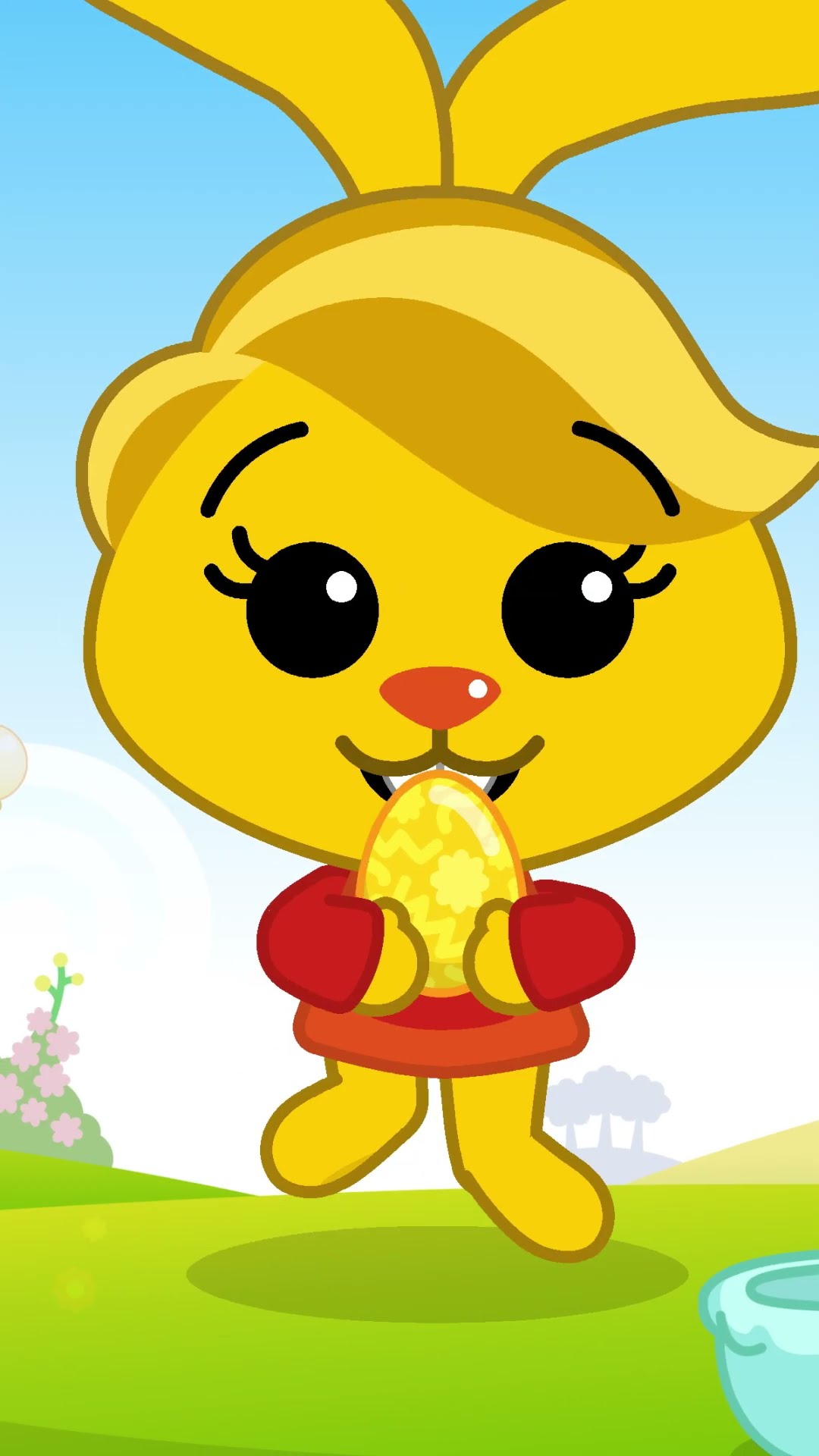 OVOS DE PÁSCOA COM ACUARELLA ? ?  #shorts #umheróidocoração #músicainfantil