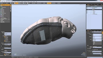 Modo 701 Retopology