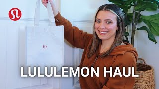 LULULEMON TRY-ON HAUL | versatile pieces that make great gifts!