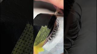 Anime lashes. LED lash extensions. White lashes. Wispy set