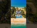 From Empty Beach to Luxury Resort Villa Paradise 🌴🏡 #construction #dreamhome #timelapse