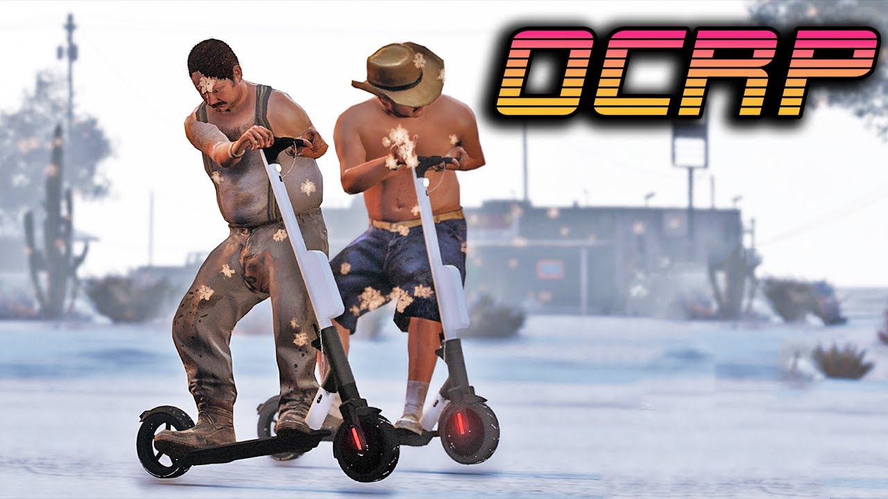 Electric Scooter Morons  in OCRP GTA 5 RP