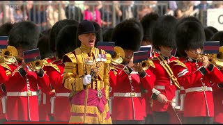 Trooping The Colour 2022 M B Of The H D Senior Drum Major Gareth Chambers Commands Read Desc