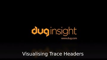 DUG Insight Tricks: Visualizing Trace Headers