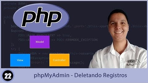 Curso de PHP7 e MVC   Aula 22   phpMyAdmin   Deletando Registros