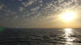 Rippling Sea Time Lapse Stock Video