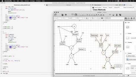 SuperCollider - Flowchart, Envelope, Array, Randomisation, Snare, Kick, Impact and Cymbal Synthesis