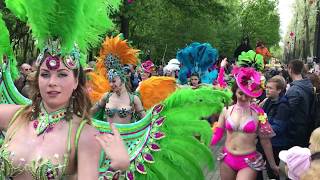 Brazilian carnival in the Izmaylovskiy Park, Moscow /Бразильский карнавал в Измайловском парке/