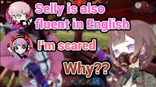 Selly's Scared to have an English Conversation with Anya even tho He's Fluent in English? VCR Rust!